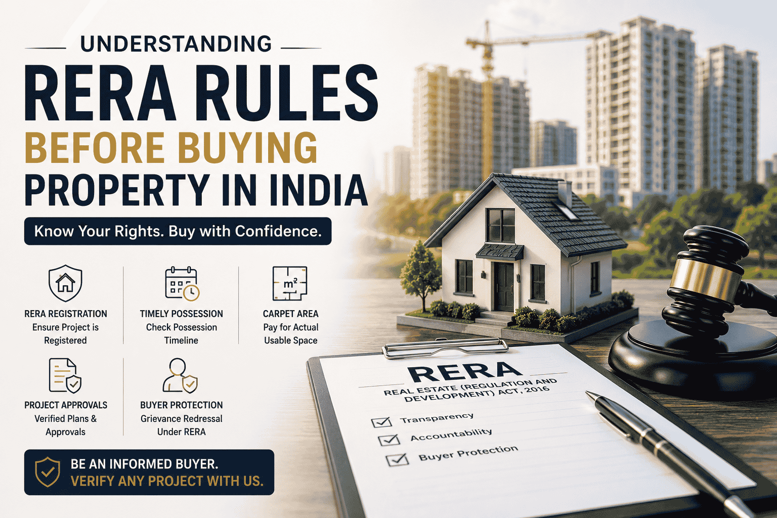 Understanding RERA Rules Before Buying Property in India