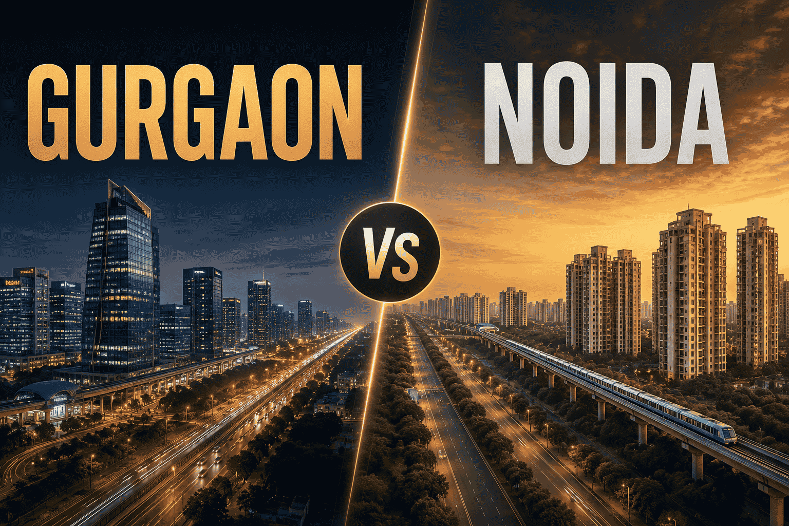 Gurgaon vs Noida: Which City Offers Better ROI in 2026?
