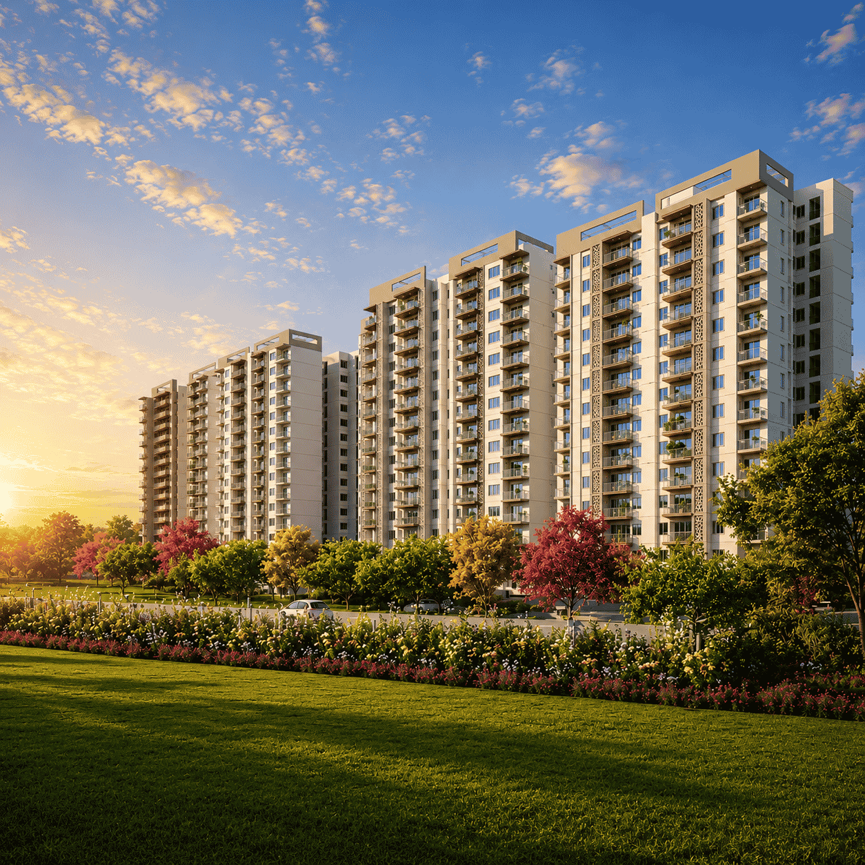 Experion One42 Sector 42 Gurgaon Ultra Luxury Apartments on Golf Course Road