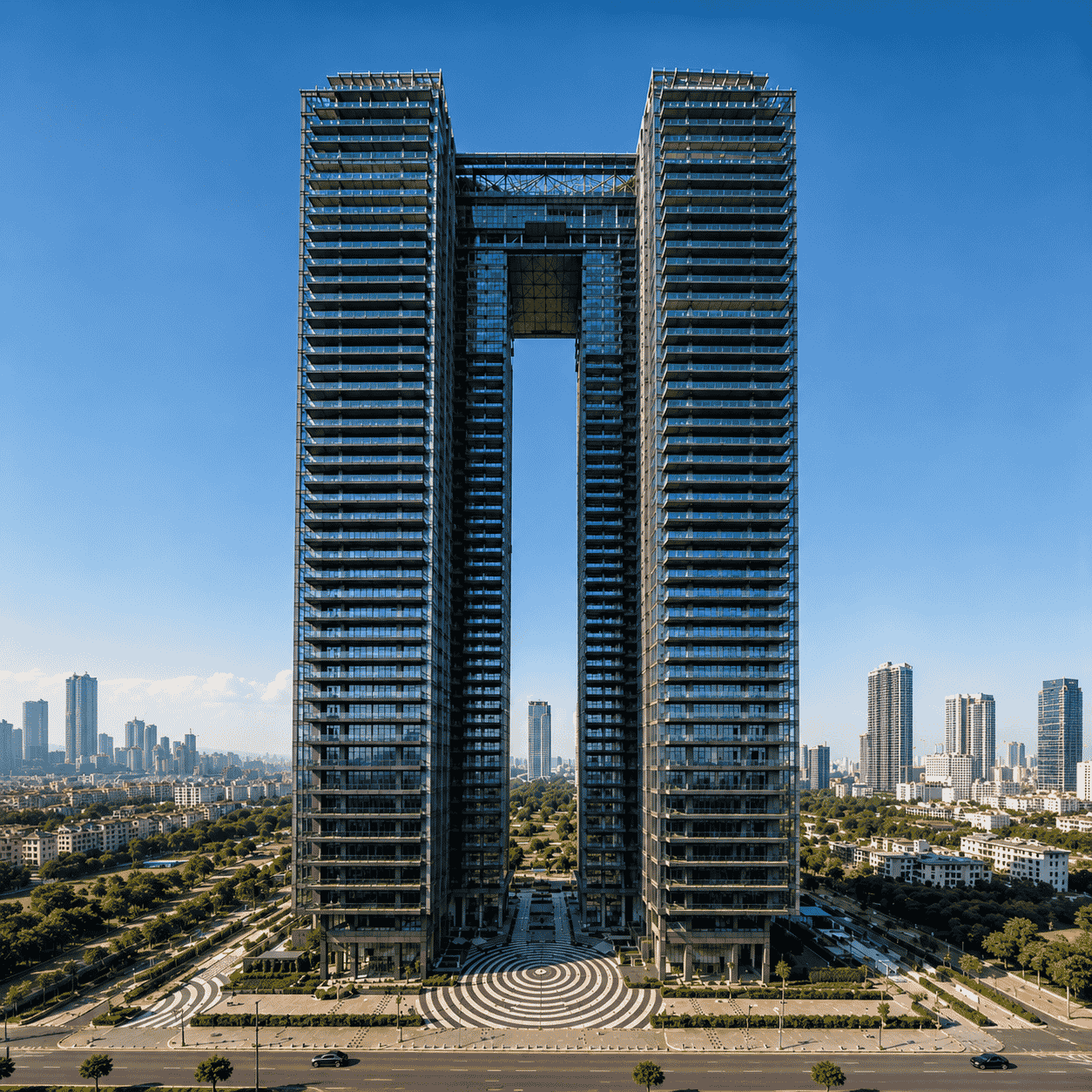 Trump Towers Sector 65 Gurgaon Luxury Residences Exterior View