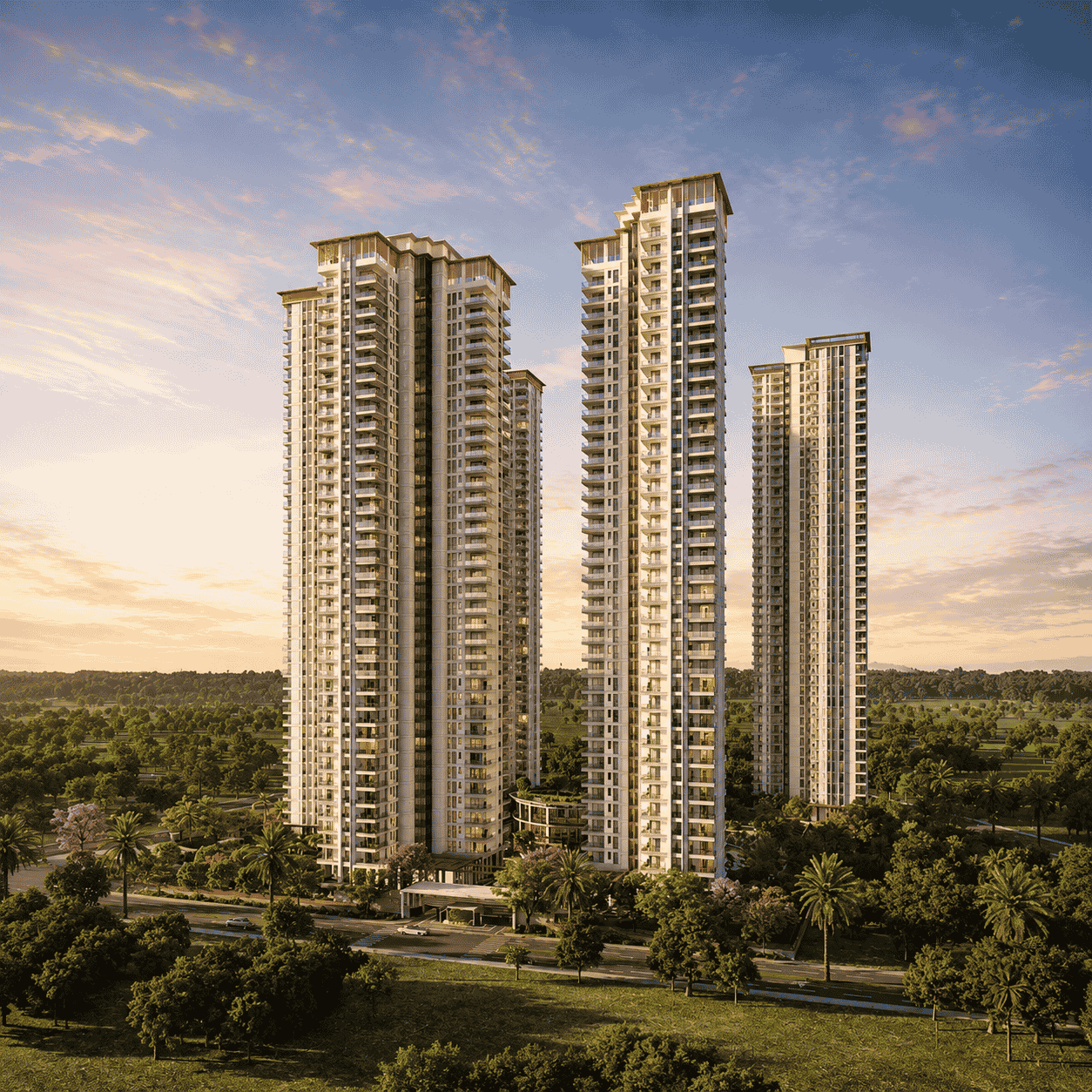 TARC Ishva Sector 63A Gurgaon Ultra Luxury Apartments Exterior View